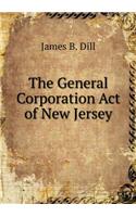 The General Corporation Act of New Jersey