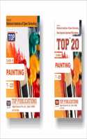 TOP NIOS Class 10 Painting 225 Guide + TOP 20 Most Important Question Answers (Mini Book) - Set of 2 Books