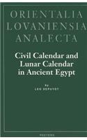 Civil Calendar and Lunar Calendar in Ancient Egypt