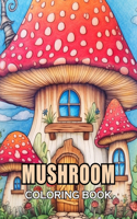 Mushroom Coloring Book For Adults