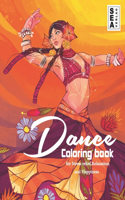 Dance coloring book