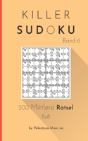 Killer Sudoku: 200 Mittlere Rätsel 8x8 band. 6