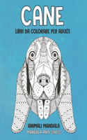 Libri da colorare per adulti - Mandala Anti stress - Animali Mandala - Cane