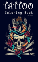 Tattoo Coloring Book for Adults