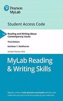 Mylab Reading & Writing Skills with Pearson Etext Access Code for Reading and Writing about Contemporary Issues