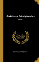 Juristische Prinzipienlehre; Volume 3