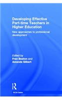 Developing Effective Part-Time Teachers in Higher Education