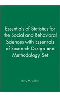 Essentials of Statistics for the Social and Behavioral Sciences with Essentials of Research Design and Methodology Set