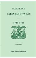 Maryland Calendar of Wills, Volume 5