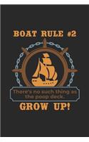 Boat Rule #2 No Such Thing as the Poop Deck. Grow Up!