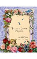Teacher Lesson Planner: 5 Period Weekly Class Plan; Days Horizontally Across the Top, Purple Undated Daily Schedule, 52 Weeks Record Notebook for Lecturer Planning at Schoo