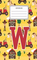 Composition Book W