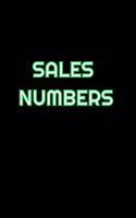Sales Numbers