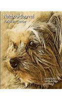 Notebook/Journal - Yorkshire Terrier: Journal Ruled - 200 Blank Pages - 8x10 Inches