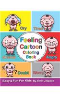 Feeling Cartoon Coloring Book