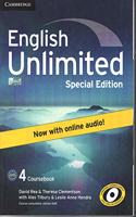 English Unlimited Level 4 Coursebook with Online Audio Special Edition Saudi Ksa Edition