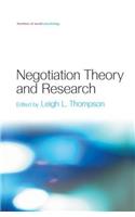 Negotiation Theory and Research