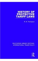 History of Protective Tariff Laws