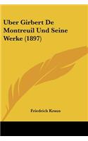 Uber Girbert De Montreuil Und Seine Werke (1897)