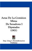Actas de la Comision Mista