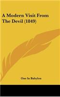 A Modern Visit from the Devil (1849)