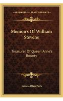 Memoirs of William Stevens