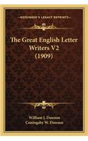 Great English Letter Writers V2 (1909)