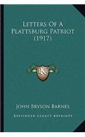 Letters of a Plattsburg Patriot (1917)