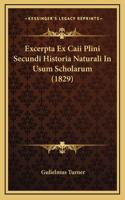 Excerpta Ex Caii Plini Secundi Historia Naturali In Usum Scholarum (1829)