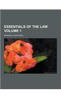 Essentials of the Law Volume 1: (English)