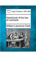 Hand-book of the law of contracts.
