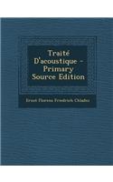Traite D'Acoustique