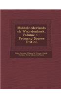 Middelnederlandsch Woordenboek, Volume 1