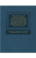 Duties and Powers of the Interstate Commerce Commission: Hearings Before the Committee on Interstate Commerce, United States Senate, the Committee Having Under Consideration the Bill (S. 2439-Quarles Bill)