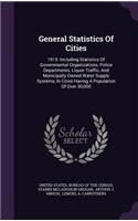 General Statistics Of Cities