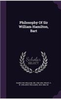 Philosophy Of Sir William Hamilton, Bart