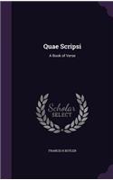 Quae Scripsi