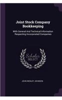 Joint Stock Company Bookkeeping