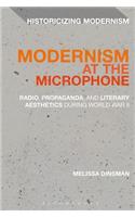 Modernism at the Microphone