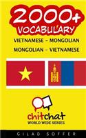 2000+ Vietnamese - Mongolian Mongolian - Vietnamese Vocabulary