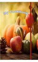 My Cookbook: A Blank Fall Recipes & Notes Cookbook (45)