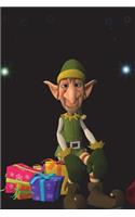 Say Hello to the Christmas Elf Journal: 150 page lined notebook/diary
