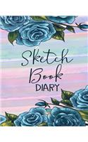 Sketch Book Diary: Blank Doodle Draw Sketch Books