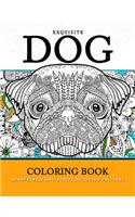 Exquiste Dog Coloring Book