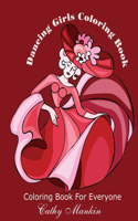 Dancing Girls Coloring Book