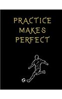 Practice Makes Perfect Soccer Coaching Journal