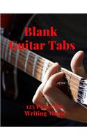 Blank Guitar Tabs