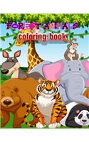 Forest Animals coloring book