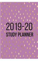 Study Planner - Sept 2019 to Aug 2020 - Weekly Spread Revision Planner