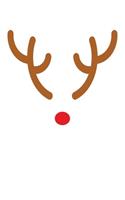 Rudolph The Reindeer Notebook